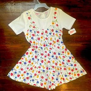 Penny Lane floral romper